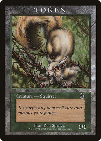 Squirrel Token (Odyssey) [Magic Player Rewards 2002] | Magic Magpie