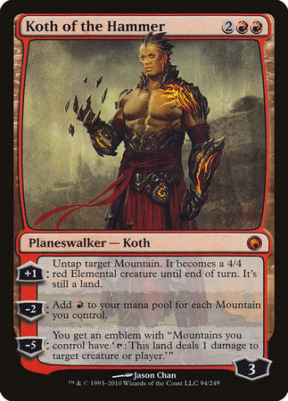 Koth of the Hammer [Scars of Mirrodin] | Magic Magpie