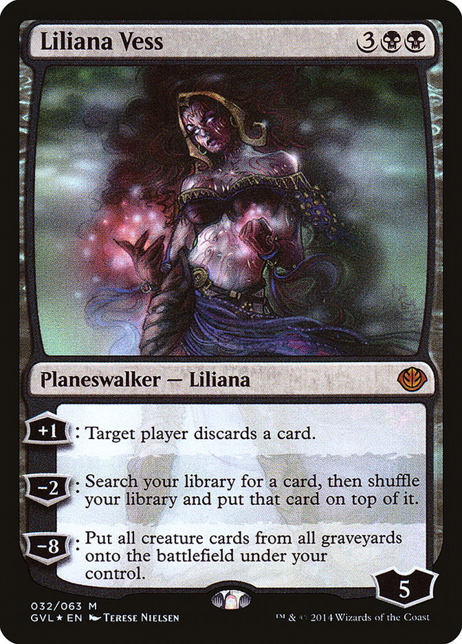 Liliana Vess (Garruk vs. Liliana) [Duel Decks Anthology] | Magic Magpie