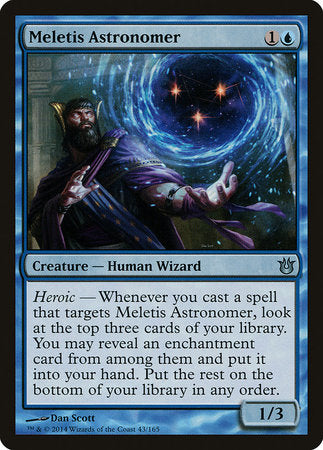 Meletis Astronomer [Born of the Gods] | Magic Magpie