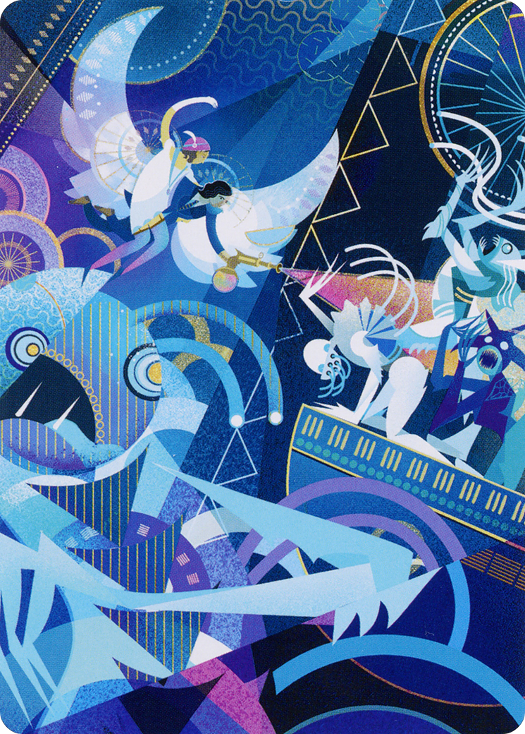Errant and Giada Art Card [March of the Machine Art Series] | Magic Magpie