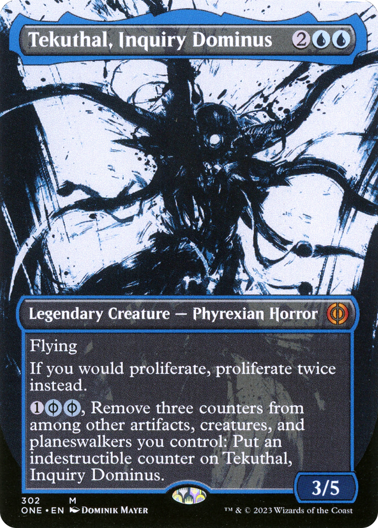 Tekuthal, Inquiry Dominus (Borderless Ichor) [Phyrexia: All Will Be One] | Magic Magpie