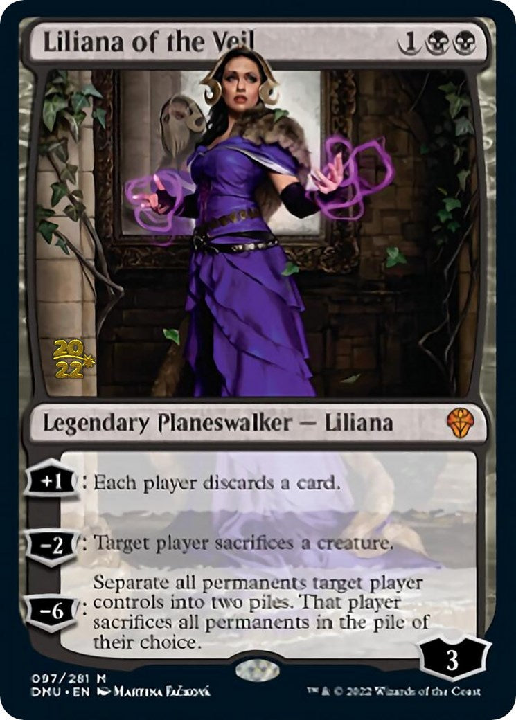 Liliana of the Veil [Dominaria United Prerelease Promos] | Magic Magpie