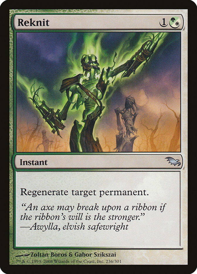 Reknit [Shadowmoor] | Magic Magpie