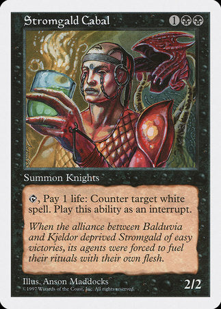 Stromgald Cabal [Fifth Edition] | Magic Magpie