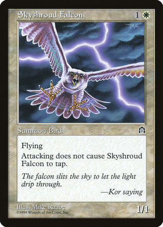 Skyshroud Falcon [Stronghold] | Magic Magpie