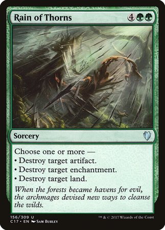 Rain of Thorns [Commander 2017] | Magic Magpie