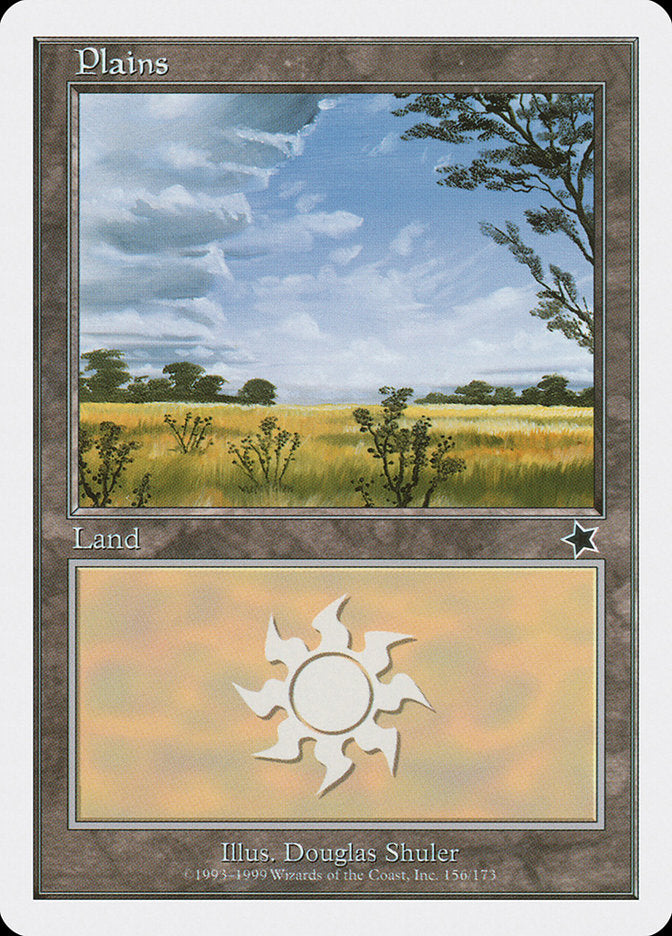 Plains (156) [Starter 1999] | Magic Magpie