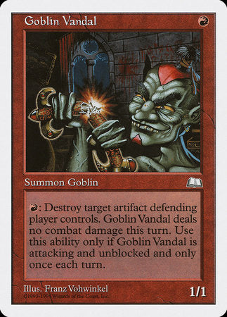 Goblin Vandal [Anthologies] | Magic Magpie