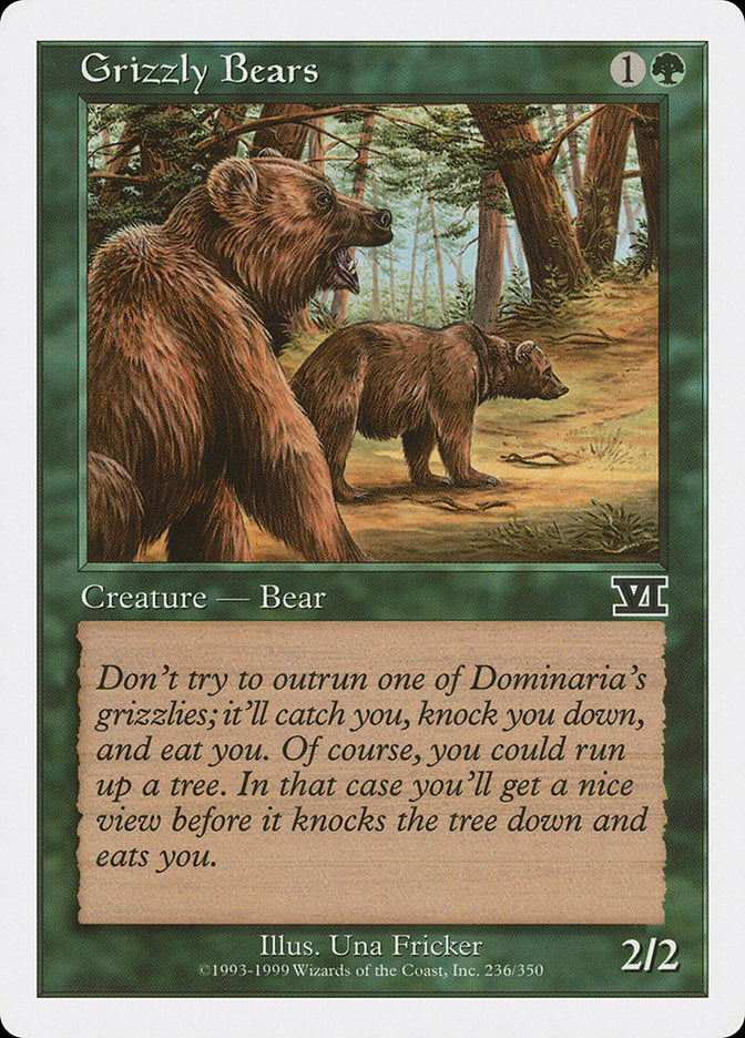 Grizzly Bears [Classic Sixth Edition] | Magic Magpie