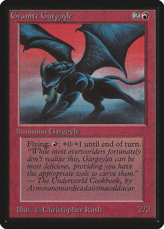 Granite Gargoyle [Limited Edition Beta] | Magic Magpie