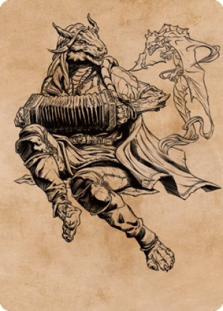 Korlessa, Scale Singer Art Card [Commander Legends: Battle for Baldur's Gate Art Series] | Magic Magpie