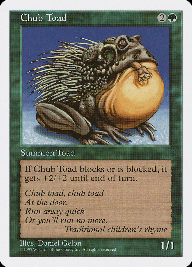 Chub Toad [Fifth Edition] | Magic Magpie