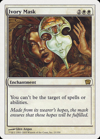 Ivory Mask [Ninth Edition] | Magic Magpie