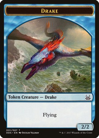 Drake Token [Duel Decks: Mind vs. Might Tokens] | Magic Magpie