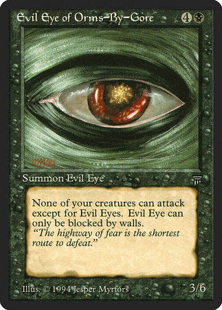 Evil Eye of Orms-By-Gore [Legends] | Magic Magpie