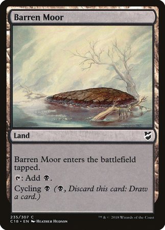 Barren Moor [Commander 2018] | Magic Magpie