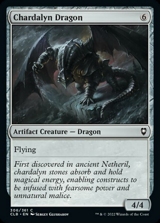 Chardalyn Dragon [Commander Legends: Battle for Baldur's Gate] | Magic Magpie