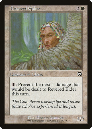 Revered Elder [Mercadian Masques] | Magic Magpie