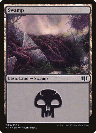 Swamp (329) [Commander 2014] | Magic Magpie