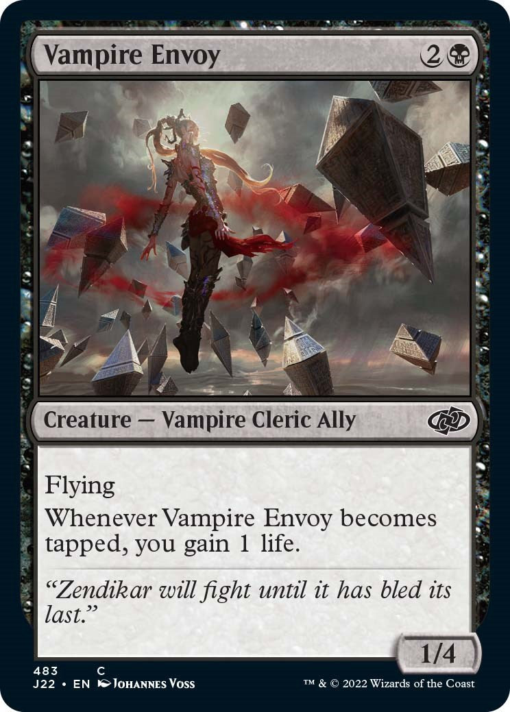 Vampire Envoy [Jumpstart 2022] | Magic Magpie