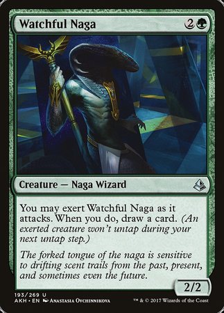 Watchful Naga [Amonkhet] | Magic Magpie