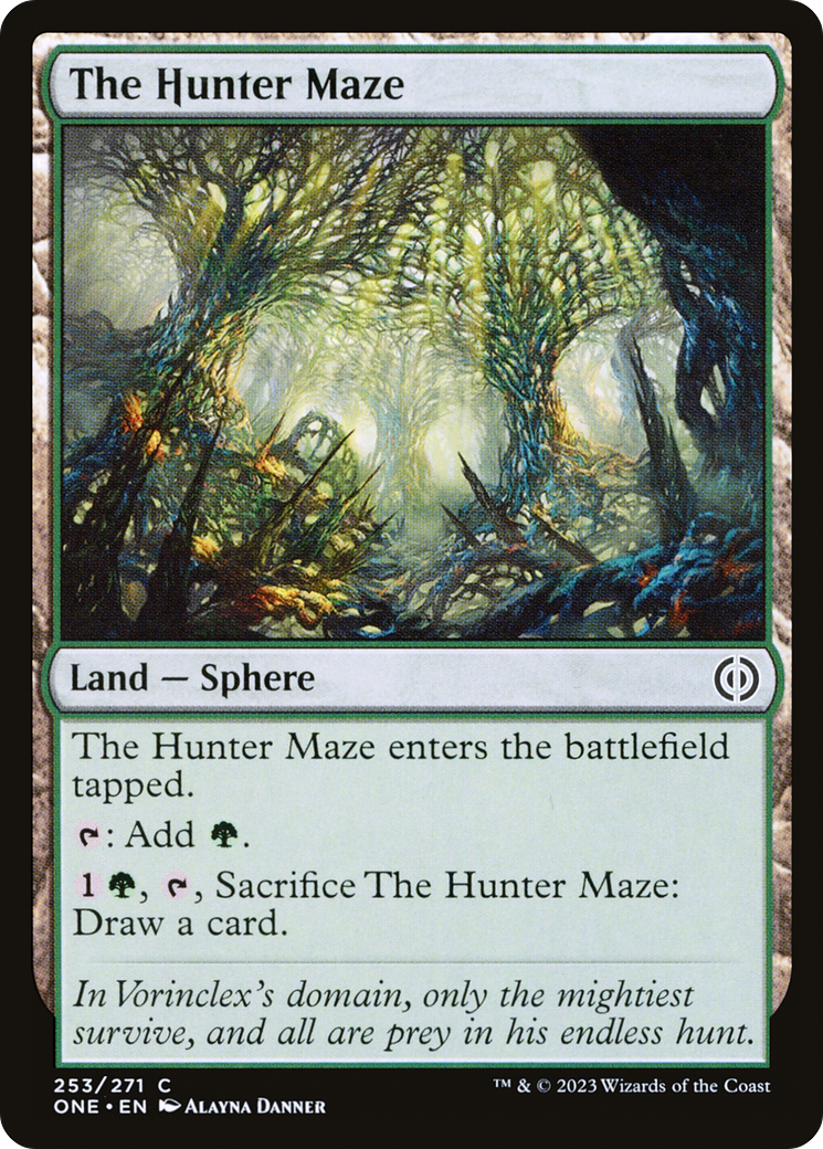 The Hunter Maze [Phyrexia: All Will Be One] | Magic Magpie