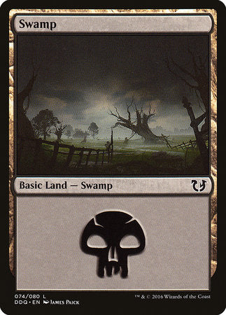 Swamp (74) [Duel Decks: Blessed vs. Cursed] | Magic Magpie