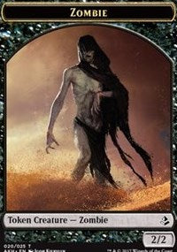 Zombie // Trueheart Duelist Token [Amonkhet Tokens] | Magic Magpie