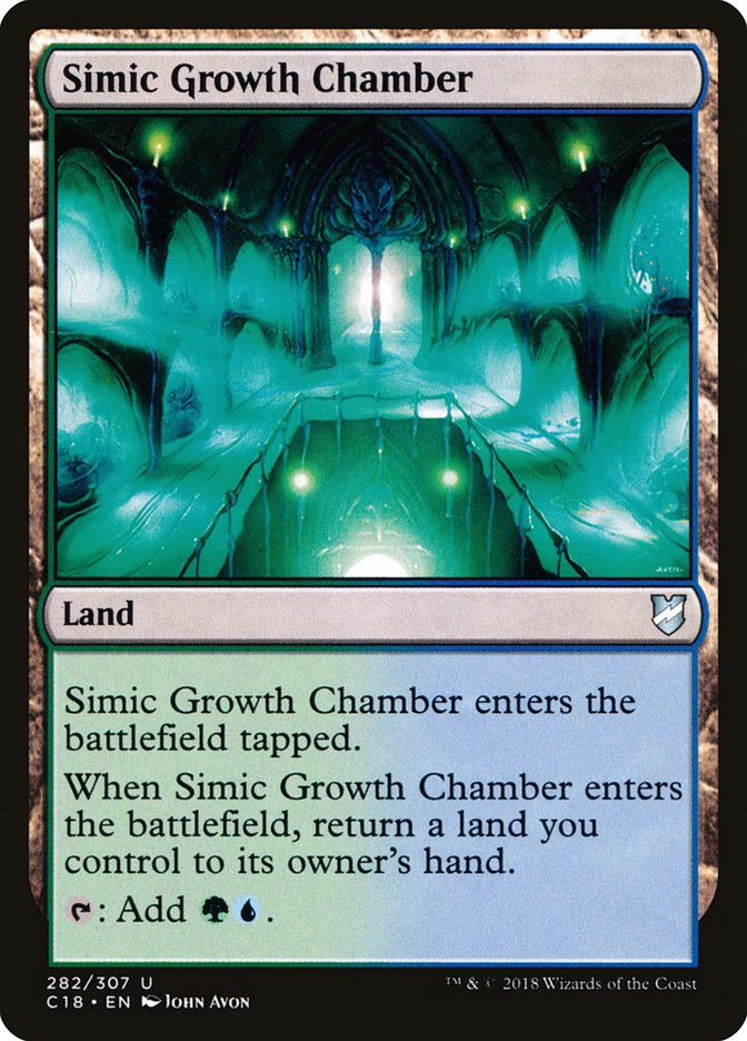 Simic Growth Chamber [Commander 2018] | Magic Magpie