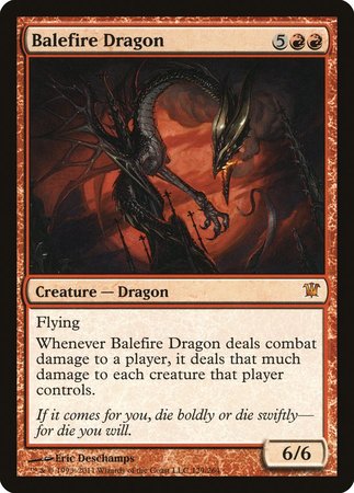 Balefire Dragon [Innistrad] | Magic Magpie