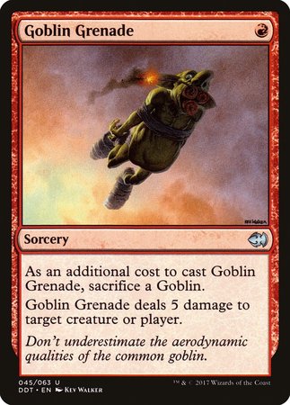 Goblin Grenade [Duel Decks: Merfolk vs. Goblins] | Magic Magpie