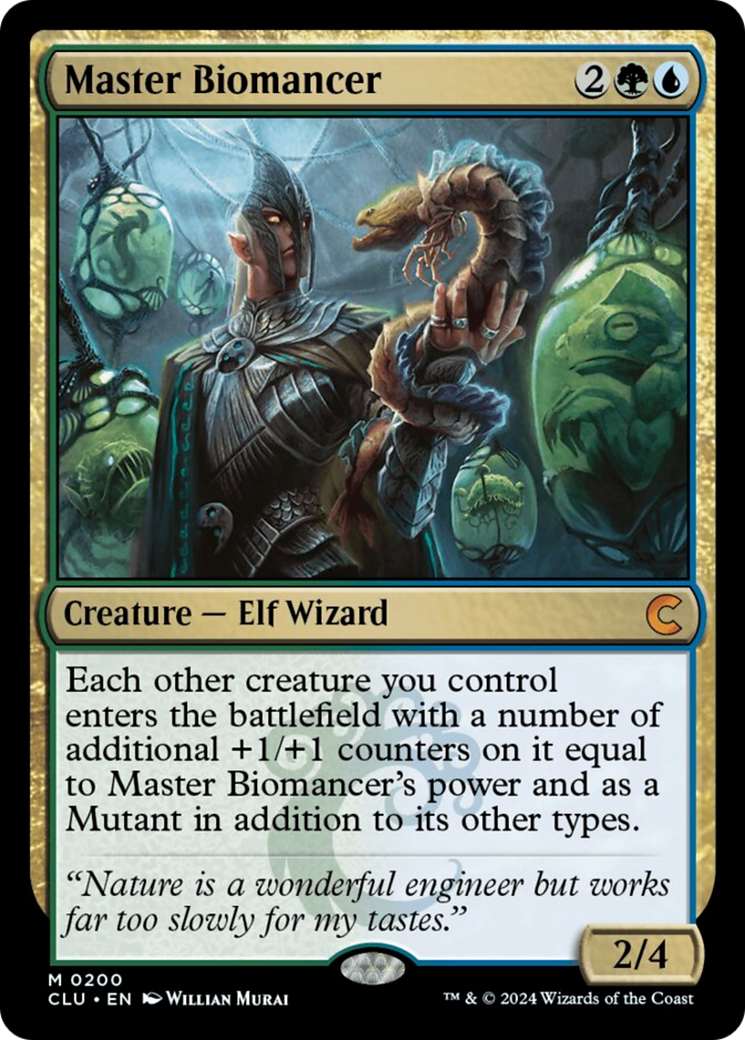 Master Biomancer [Ravnica: Clue Edition] | Magic Magpie