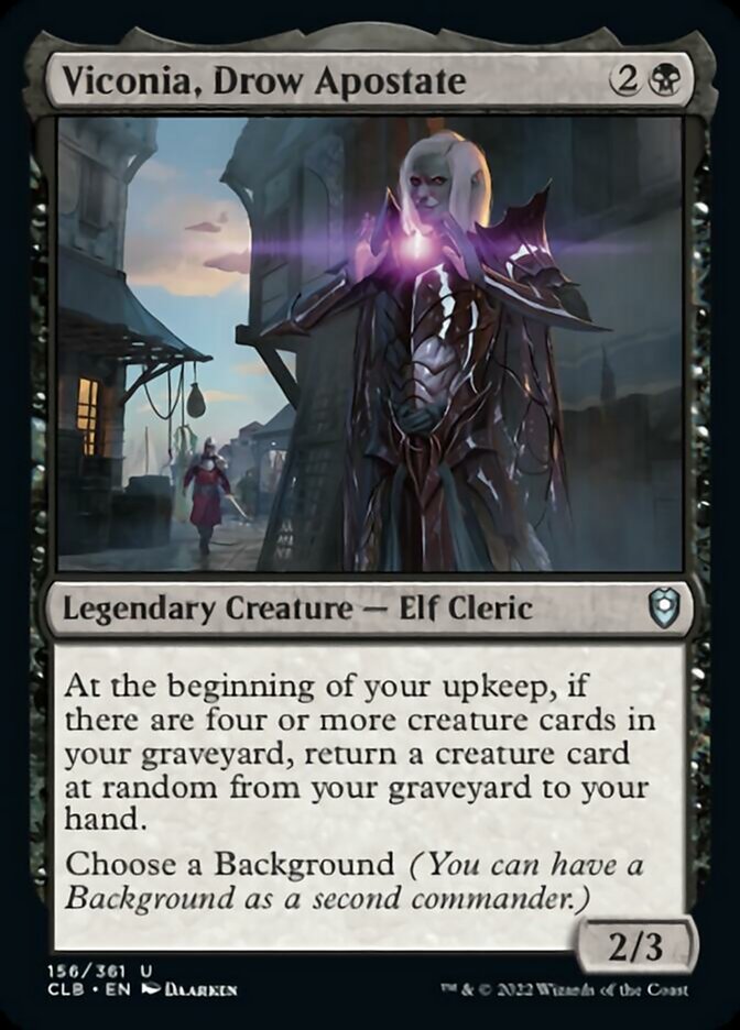 Viconia, Drow Apostate [Commander Legends: Battle for Baldur's Gate] | Magic Magpie