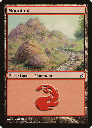 Mountain (297) [Lorwyn] | Magic Magpie