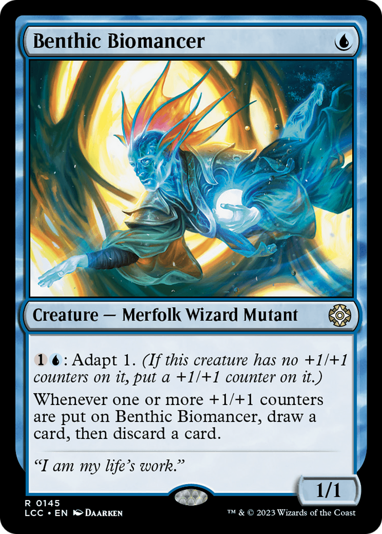 Benthic Biomancer [The Lost Caverns of Ixalan Commander] | Magic Magpie