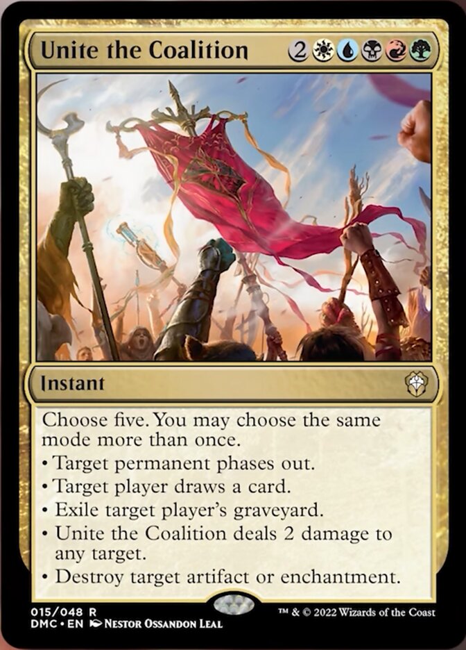 Unite the Coalition [Dominaria United Commander] | Magic Magpie