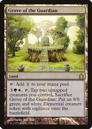 Grove of the Guardian [Return to Ravnica Promos] | Magic Magpie