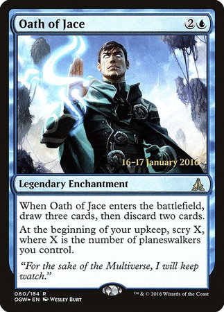 Oath of Jace [Oath of the Gatewatch Promos] | Magic Magpie