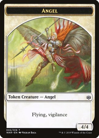 Angel Token [War of the Spark Tokens] | Magic Magpie