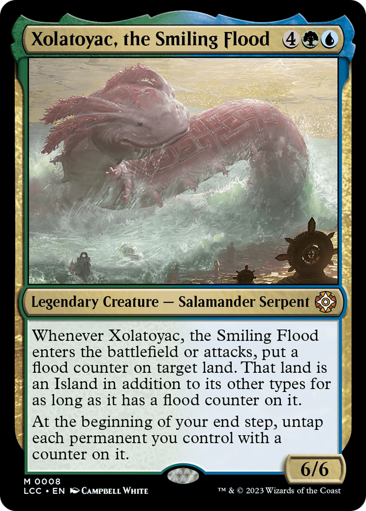 Xolatoyac, the Smiling Flood [The Lost Caverns of Ixalan Commander] | Magic Magpie