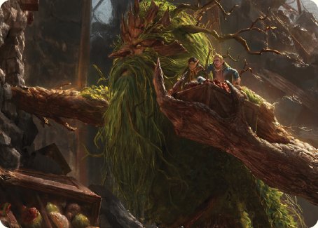 Treebeard, Gracious Host Art Card [The Lord of the Rings: Tales of Middle-earth Art Series] | Magic Magpie