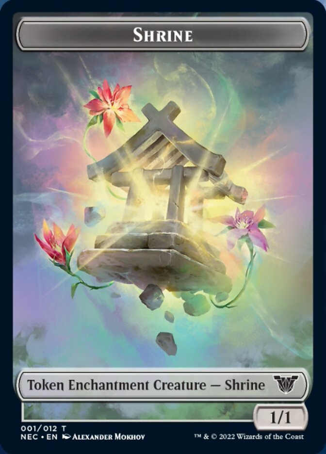 Shrine Token [Kamigawa: Neon Dynasty Commander Tokens] | Magic Magpie