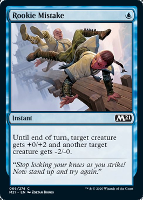 Rookie Mistake [Core Set 2021] | Magic Magpie