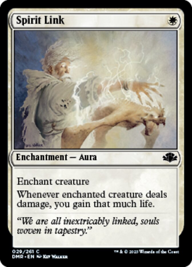 Spirit Link [Dominaria Remastered] | Magic Magpie