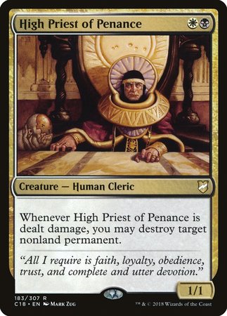 High Priest of Penance [Commander 2018] | Magic Magpie
