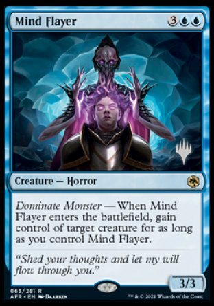 Mind Flayer (Promo Pack) [Dungeons & Dragons: Adventures in the Forgotten Realms Promos] | Magic Magpie