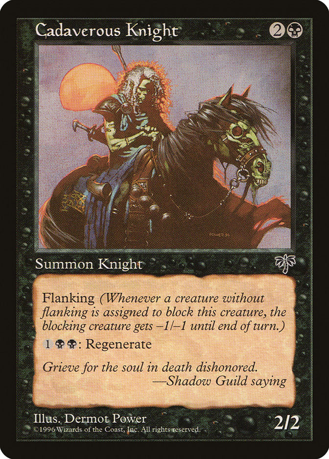 Cadaverous Knight [Mirage] | Magic Magpie