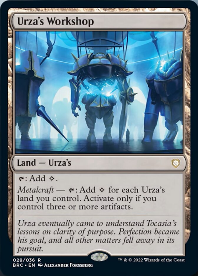 Urza's Workshop [The Brothers' War Commander] | Magic Magpie