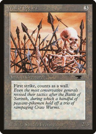 Wall of Spears [Antiquities] | Magic Magpie